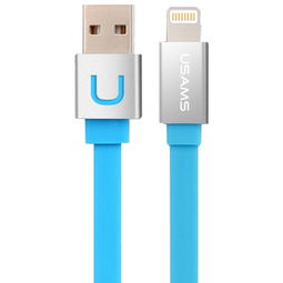 USAMS藍(lán)色數(shù)據(jù)線 iPhone 6 Plus、5s、5的理想充電伴侶
