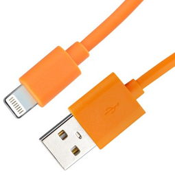 高爾夫Golf USB數(shù)據(jù)充電線 為iPhone 5/5s/5c/mini注入鮮橙色活力